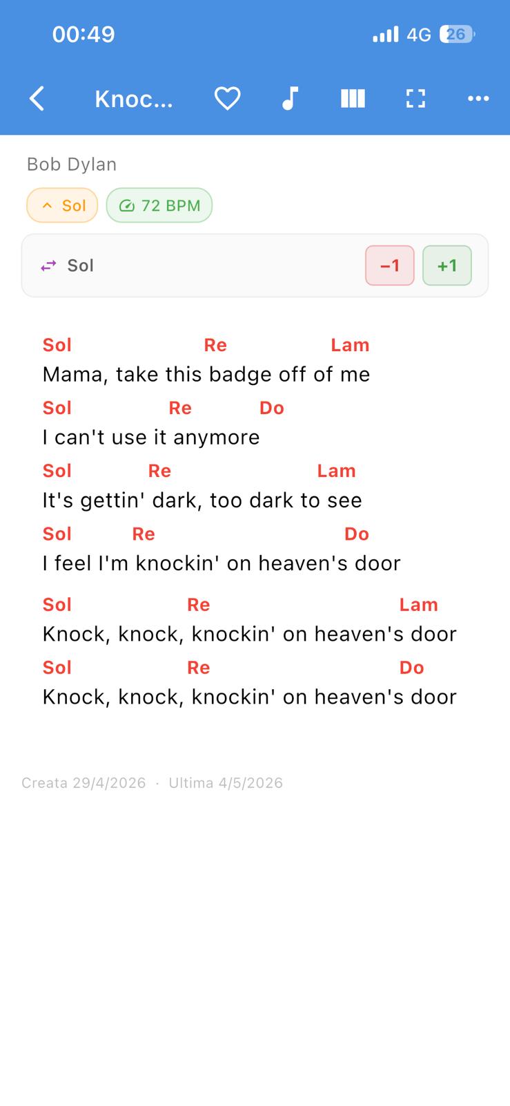 ChordExp – Chords and lyrics perfectly aligned